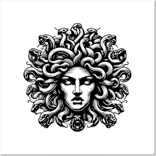 medusa Greek mythology Posters and Art